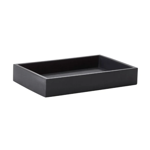 Aquanova Moon Bathroom Tray - Black Aquanova Moon Bathroom Tray - Black