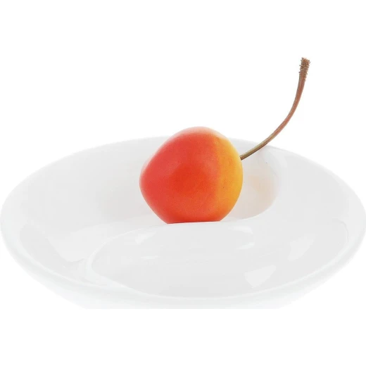 Wilmax Divided Sauce Dish - White 9cm Wilmax Divided Sauce Dish - White 9cm