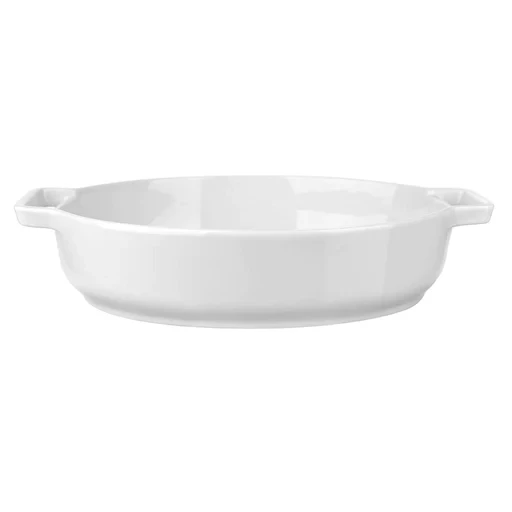 Wilmax Round Baking Dish with Handles - White 21.5cm - Willmax - Image 2