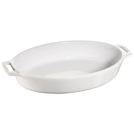 Wilmax  Round Baking Dish with Handles - White  26cm - Willmax - Image 2