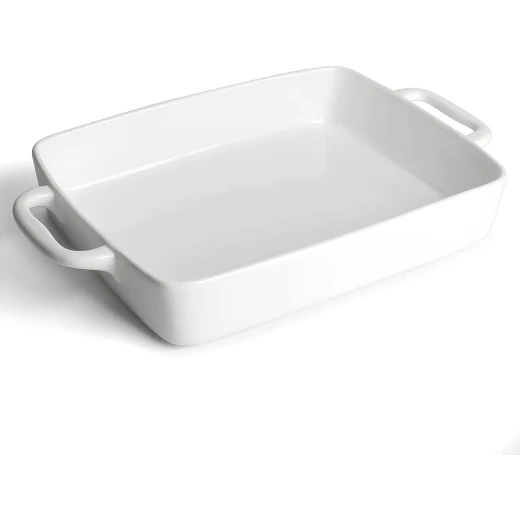 Wilmax Square Baking Dish with Handles - White 25cm Wilmax Square Baking Dish with Handles - White 25cm