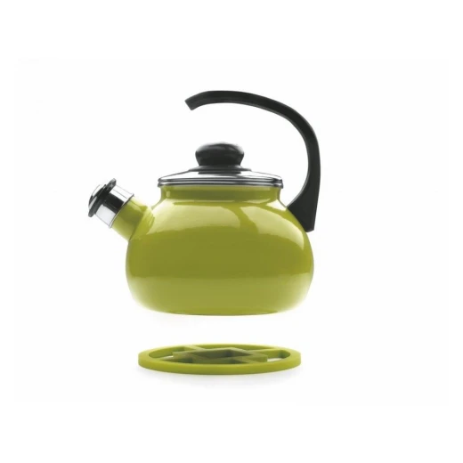 Ibili 16 Cm Round Silicone Trivet - Green - Ibili - Image 2