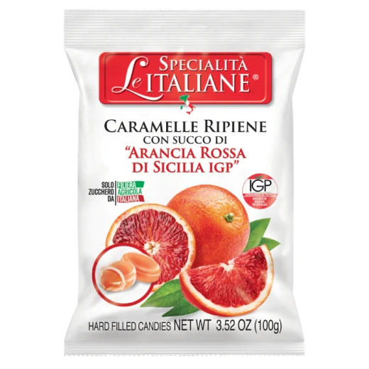 Serra CND Red Orange Filled Candies 100g - Serra - Image 2