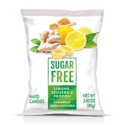 Serra CND SF Lemon & Ginger Hard Candies 80g