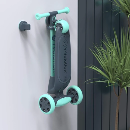 Yvolution Glider 3 Wheel Scooter, Green Color - Yvolution - Image 4