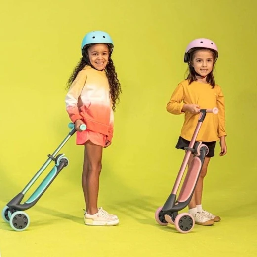 Yvolution Glider 3 Wheel Scooter, Green Color - Yvolution - Image 2
