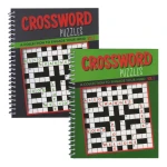 Bazic Spiral Crossword Digest Puzzle Books - Bazic