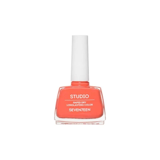 Seventeen Studio Neon Nail Polish Collection 02 for Summer Colorful Nails Long Lasting Shine