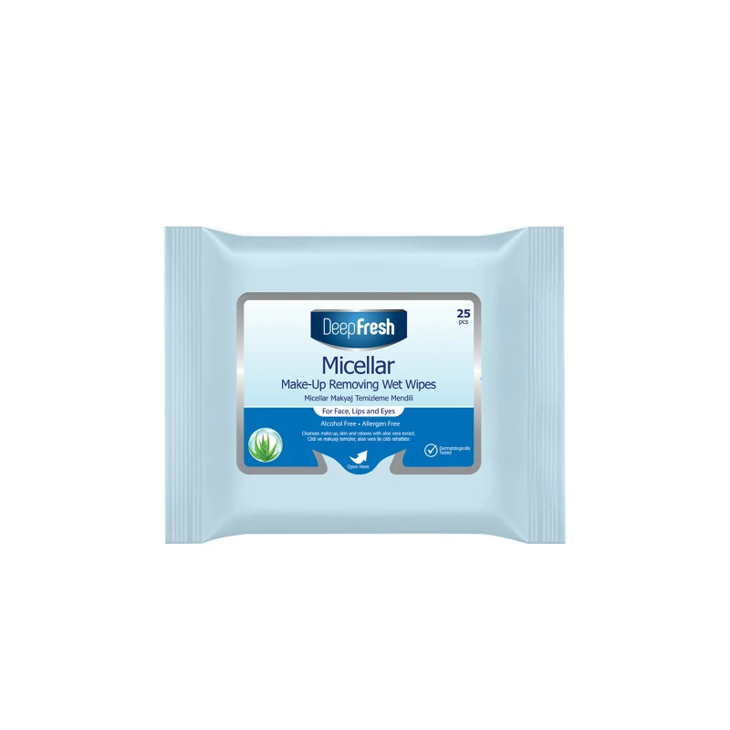 DeepFresh Makeup Removing Wipes, 25 Wipe - DeepFresh