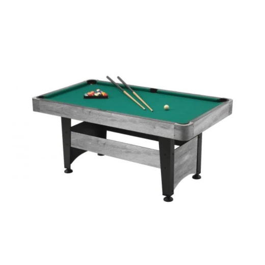 Garlando Pool Table Chicago 4 Gray Oak Playground- Play Area In Mdf 140*70 Cm.