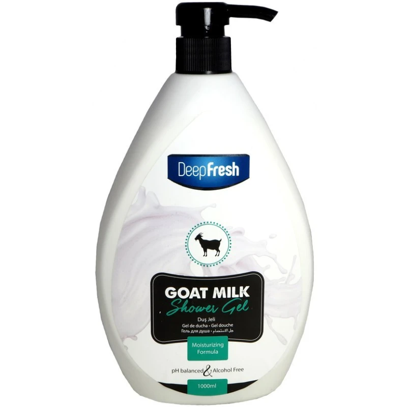DeepFresh Shower Gel With Goat Milk Extract 1000 ml - DeepFresh