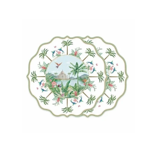 طقم بساط سوفاج بارادايس - متعدد الألوان 34.5 سم 2 قطعة من إيزي لايف طقم بساط سوفاج بارادايس - متعدد الألوان 34.5 سم 2 قطعة من إيزي لايف