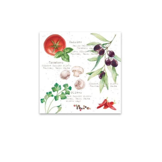 Easy Life Home & Kitchen Paper Napkin Set - Multicolored 20-Piece - Easy Life - Image 2