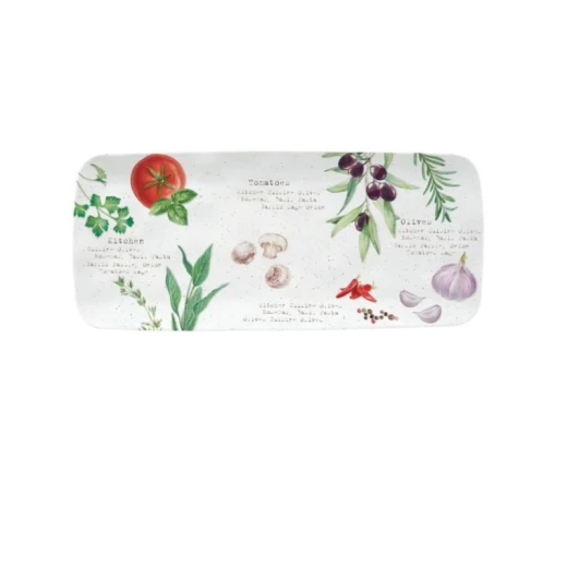 Easy Life Home & Kitchen Serving Platter - 36x15.5cm Multicolored Easy Life Home & Kitchen Serving Platter - 36x15.5cm Multicolored