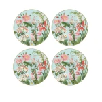 Easy Life Botanic Garden  Dessert Plate Set in Box - 19cm   Multicolored 4-Piece - Easy Life