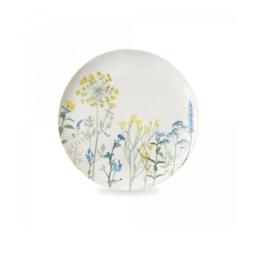 Easy Life Mille Fleurs Dinner Plate - Yellow & Blue 26cm Easy Life Mille Fleurs Dinner Plate - Yellow & Blue 26cm