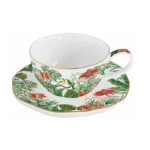 Easy Life Exotica Cup & Saucer Set - Multicolored 250ml - Easy Life