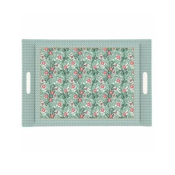 Easy Life Floral Fantasy Tray - Multicolored  49*34cm