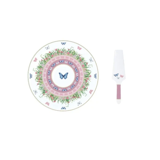 Easy Life Spring Parade Cake Serving Set in Box - Multicolored Easy Life Spring Parade Cake Serving Set in Box - Multicolored