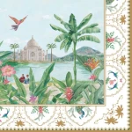 Easy Life Paradise Sauvage  Paper Napkin Set - Multicolored 20-Piece - Easy Life
