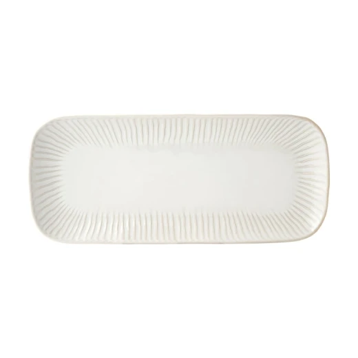 Easy Life Gallery  Serving Platter - White 36*16cm - Easy Life - Image 2