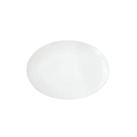 صينية قطرات بيضاوية - أبيض 32*23 سم  من ايزي لايف - ايزي  لايف - Image 2