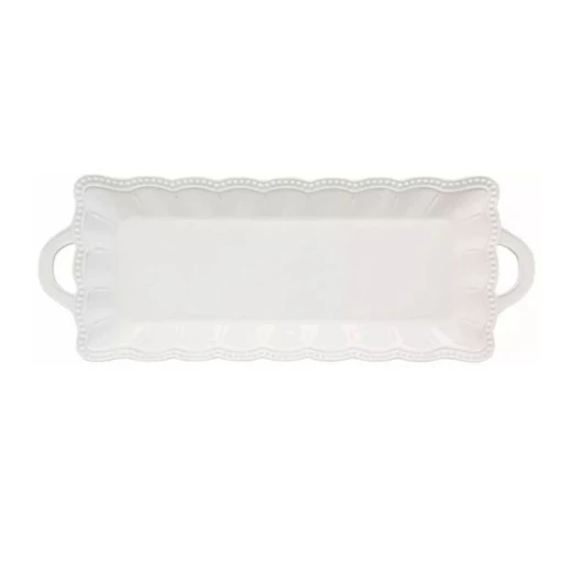 Easy Life Elite Serving Platter - White 43*16cm Easy Life Elite Serving Platter - White 43*16cm