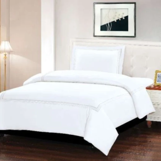 ARMN Naturesoft Single Duvet Cover Set - White 3-Piece ARMN Naturesoft Single Duvet Cover Set - White 3-Piece