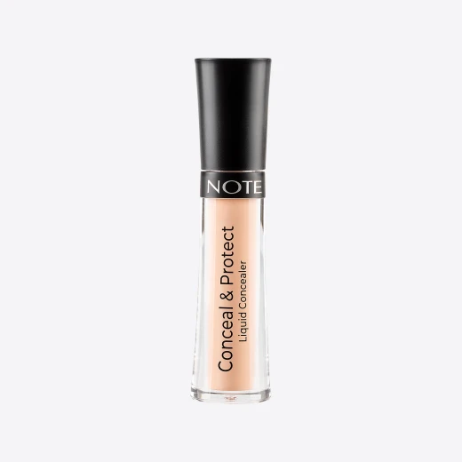 كونسيلر سائل Conceal & Protect من Note Cosmetique لون وردي دافئ لإخفاء العيوب 4.5 مل - Note cosmetique - Image 4
