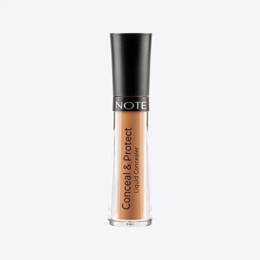 كونسيلر سائل Conceal & Protect من Note Cosmetique لون Wallnut: تركيبة تدوم طويلاً وكريمية لإخفاء العيوب وتغير اللون - Note cosmetique - Image 3