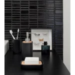 Aquanova Oscar Soap Dish - Black - Aquanova