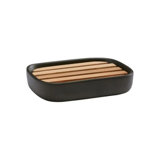 Aquanova Oscar Soap Dish - Black - Aquanova - Image 2