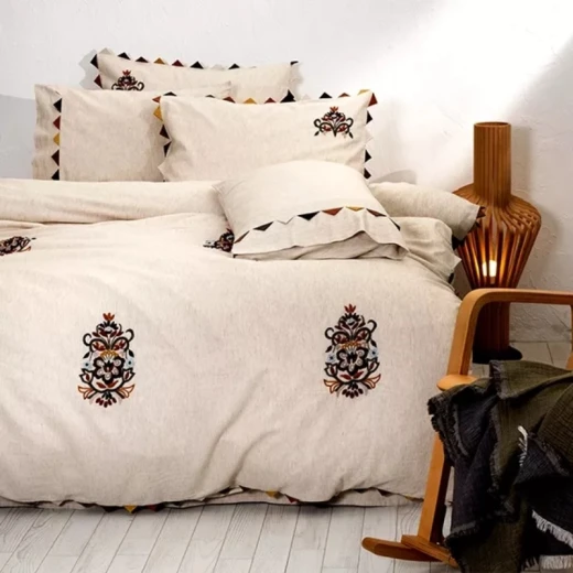 EcoCotton Duvet Cover Beria King Unique 6Pcs Set EcoCotton Duvet Cover Beria King Unique 6Pcs Set