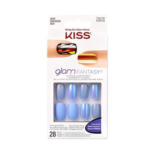Kiss Glam Fantasy Illusion Nails Special FX Manicure Kit for Stunning Looks Nail Art 28 Pieces Kiss Glam Fantasy Illusion Nails Special FX Manicure Kit for Stunning Looks Nail Art 28 Pieces