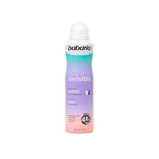 Babaria Invisible Deodorant Spray for Women 200ml Babaria Invisible Deodorant Spray for Women 200ml