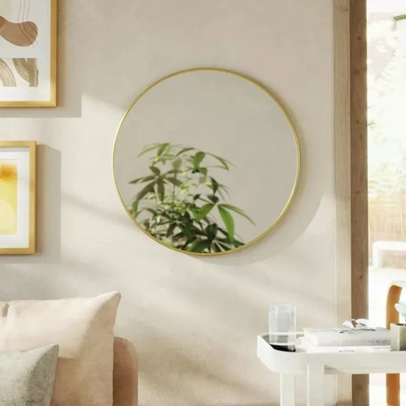 Umbra wall mirror hubba brass 34 - Umbra