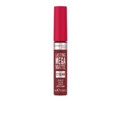 Rimmel London Lasting Mega Matte Liquid Lipstick Ruby Passion Hydrating Vegan Formula 7.4ml Long Lasting Lip Color