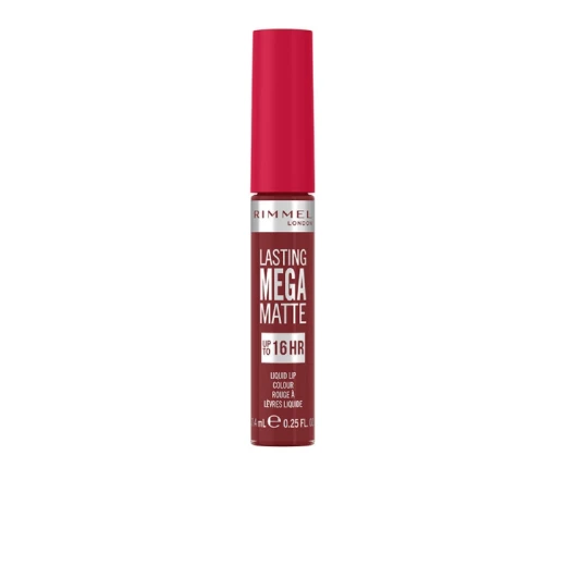 Rimmel London Lasting Mega Matte Liquid Lipstick Ruby Passion Hydrating Vegan Formula 7.4ml Long Lasting Lip Color Rimmel London Lasting Mega Matte Liquid Lipstick Ruby Passion Hydrating Vegan Formula 7.4ml Long Lasting Lip Color