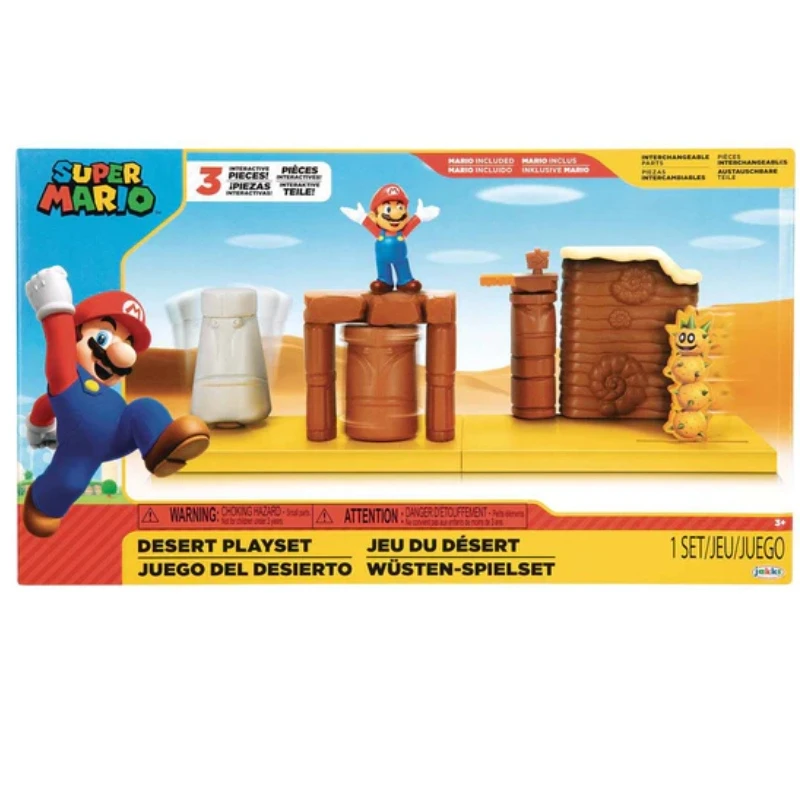 Nintendo 2.5" Desert Playset - Jakks Pacific