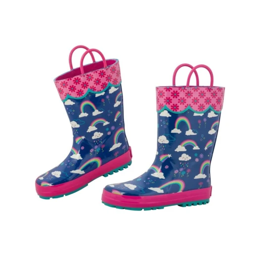 Stephen Joseph All Over Print Rainboots Rainbow Size 7 Stephen Joseph All Over Print Rainboots Rainbow Size 7