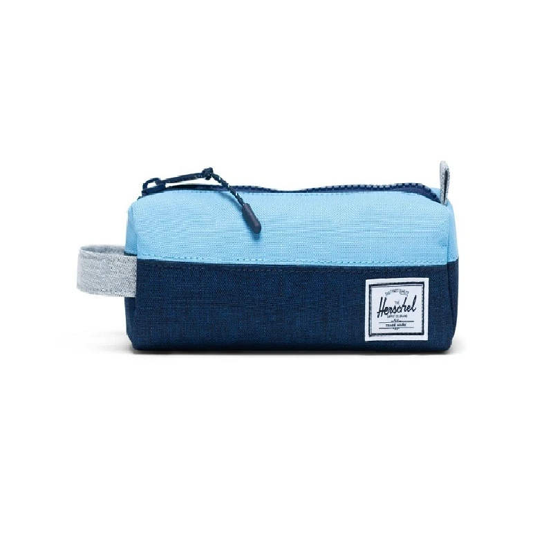 Herschel Settlement Pencil Case Medieval Blue Crosshatch/Alaskan - Herschel