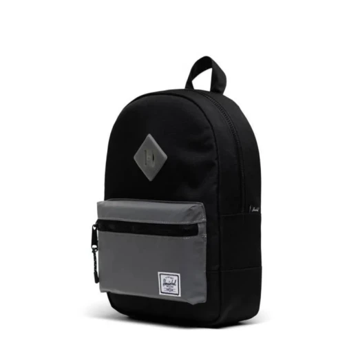 Herschel Heritage Kids Backpack Black/silver Reflective - Herschel - Image 3