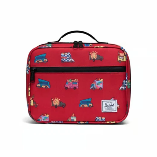 Herschel Pop Quiz Lunch Box Food Trucks Mars Red Herschel Pop Quiz Lunch Box Food Trucks Mars Red