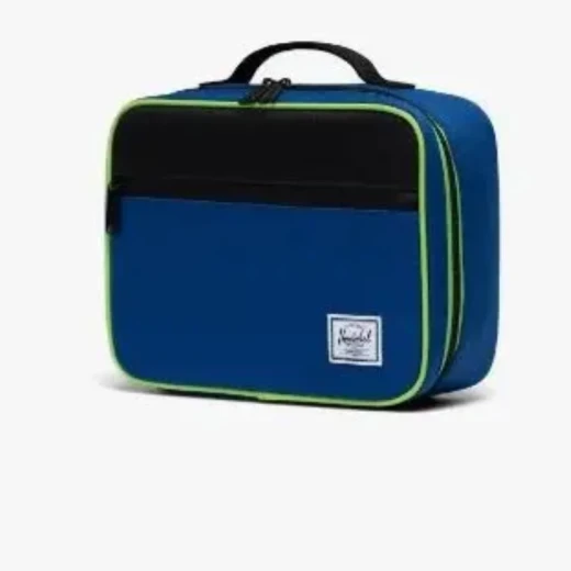 Herschel Pop Quiz Lunch Box Mazarine Blue/black/jasmine - Herschel - Image 2