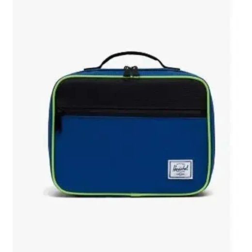 Herschel Pop Quiz Lunch Box Mazarine Blue/black/jasmine Herschel Pop Quiz Lunch Box Mazarine Blue/black/jasmine