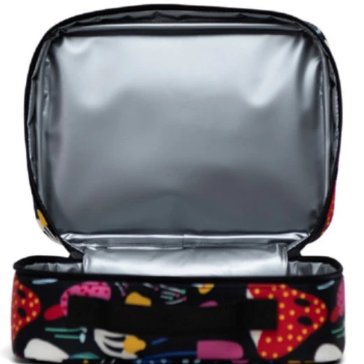 Herschel Pop Quiz Lunch Box Mushrooms Black - Herschel - Image 3