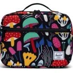 Herschel Pop Quiz Lunch Box Mushrooms Black - Herschel