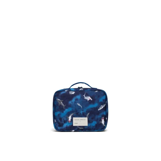 Herschel Pop Quiz Lunch Box Sharks Mazarine Blue - Herschel - Image 2