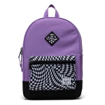 Herschel Heritage Youth BackPack  Warp Check/Amethyst Orchid - Herschel