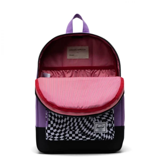 Herschel Heritage Youth BackPack  Warp Check/Amethyst Orchid - Herschel - Image 2